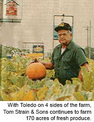 Tom Strain, at Tom Strain & Sons Farm Market and Garden Center, Toledo, Ohio